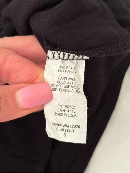 Jac Parker Black Twist Front Crop Top - Picture 6 of 6